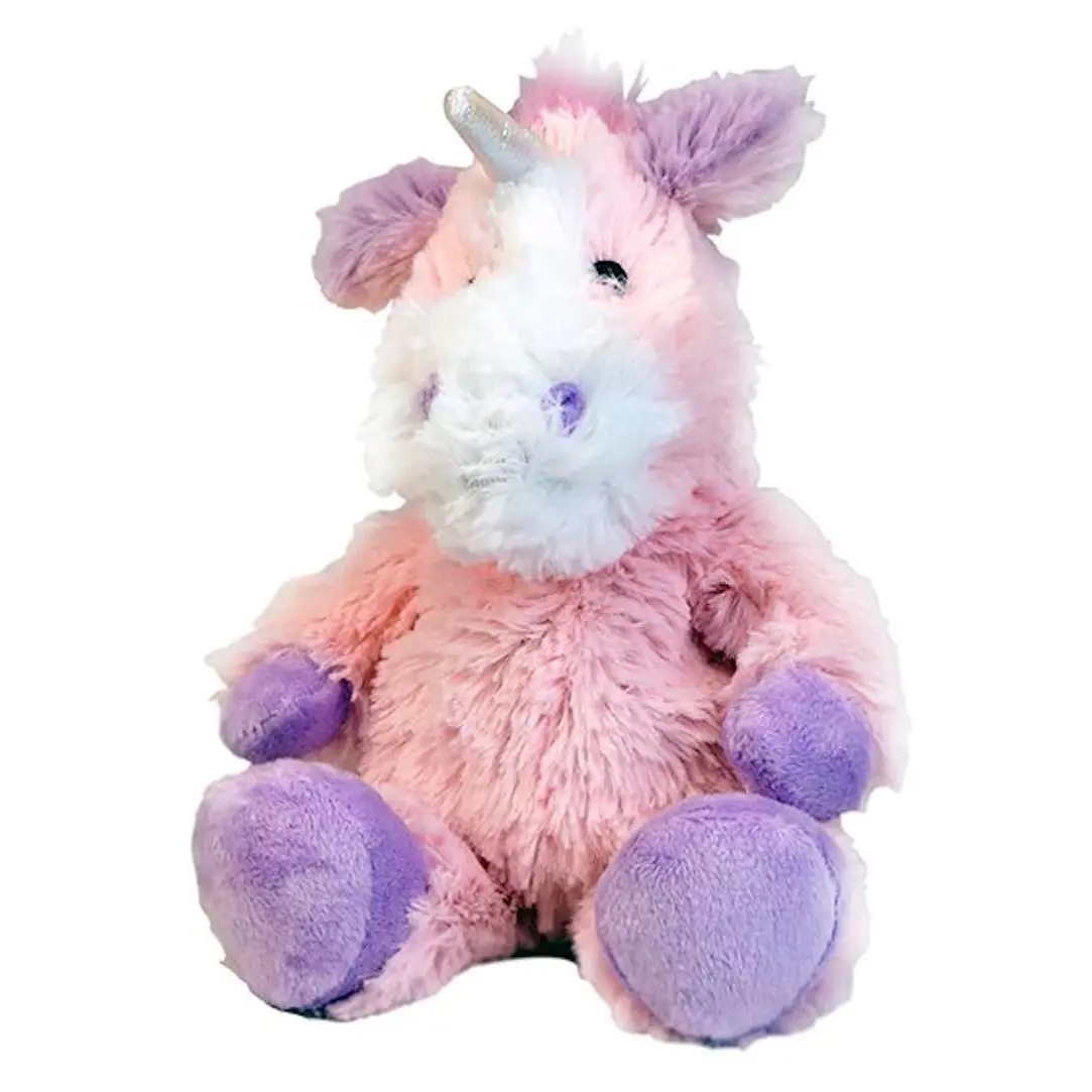 UNICORN PINK - JUNIOR- WARMIES Cozy Plush Heatable Lavender Scented Stuffed Animal