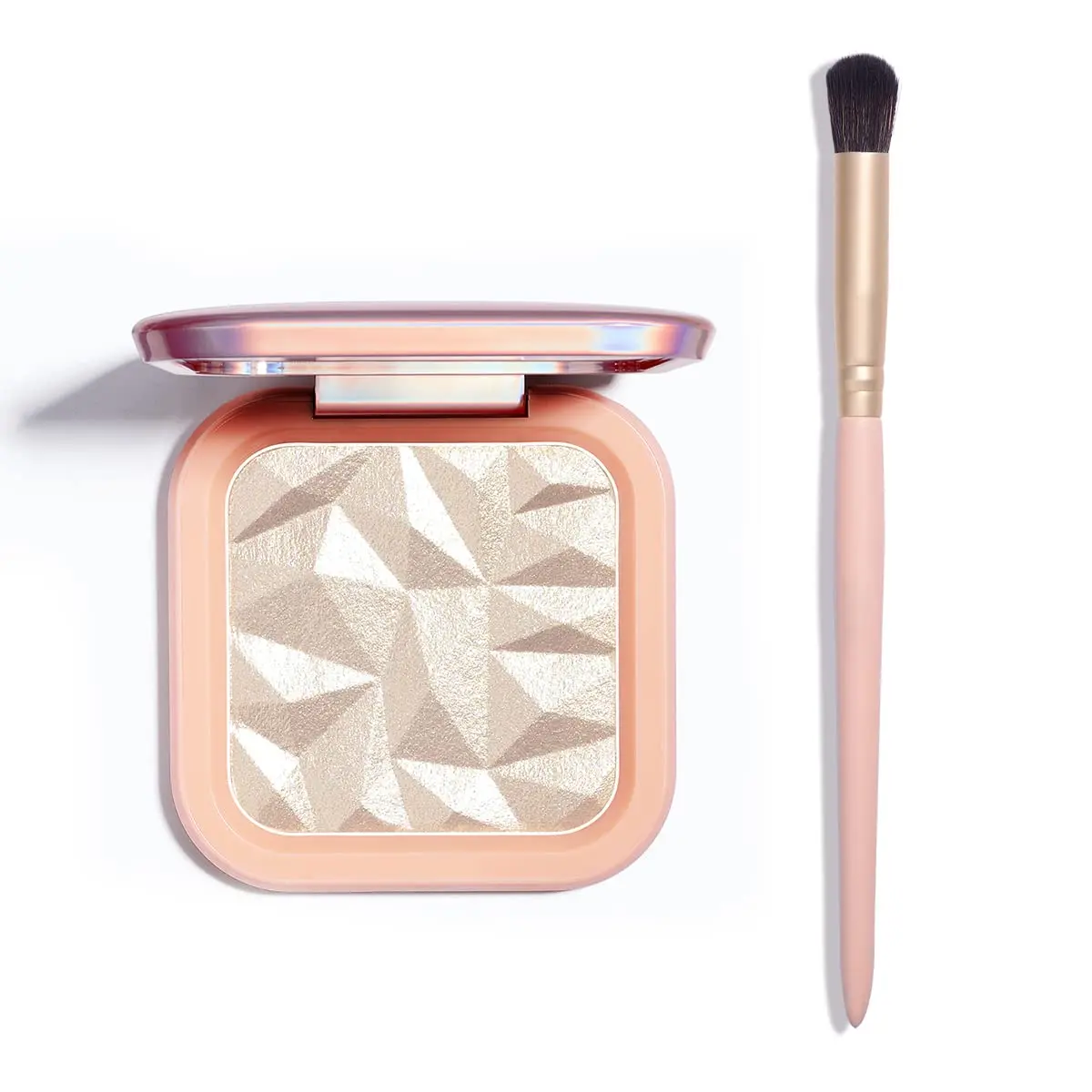 Sun Glow Highlighter Palette - Shimmer & Glitter Illuminator Kit for Radiant Face Makeup