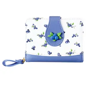 Cutest Fruit Prints Wallet Card Holder Small Wallet Zipper Coin Pocket Wallet for Women Girls Cutest Fruit Prints Wallet Card Holder Small Wallet Zipper Coin Pocket Wallet for Women Girls