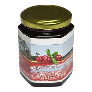 Spiced Cranberry Treat 7.09 oz Jar Made in USA Refrigerate After Opening