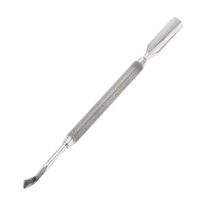 VOCOSTE Multi-function Double-side Cuticle Pusher 5.28" Length Silver Tone 1 Pc