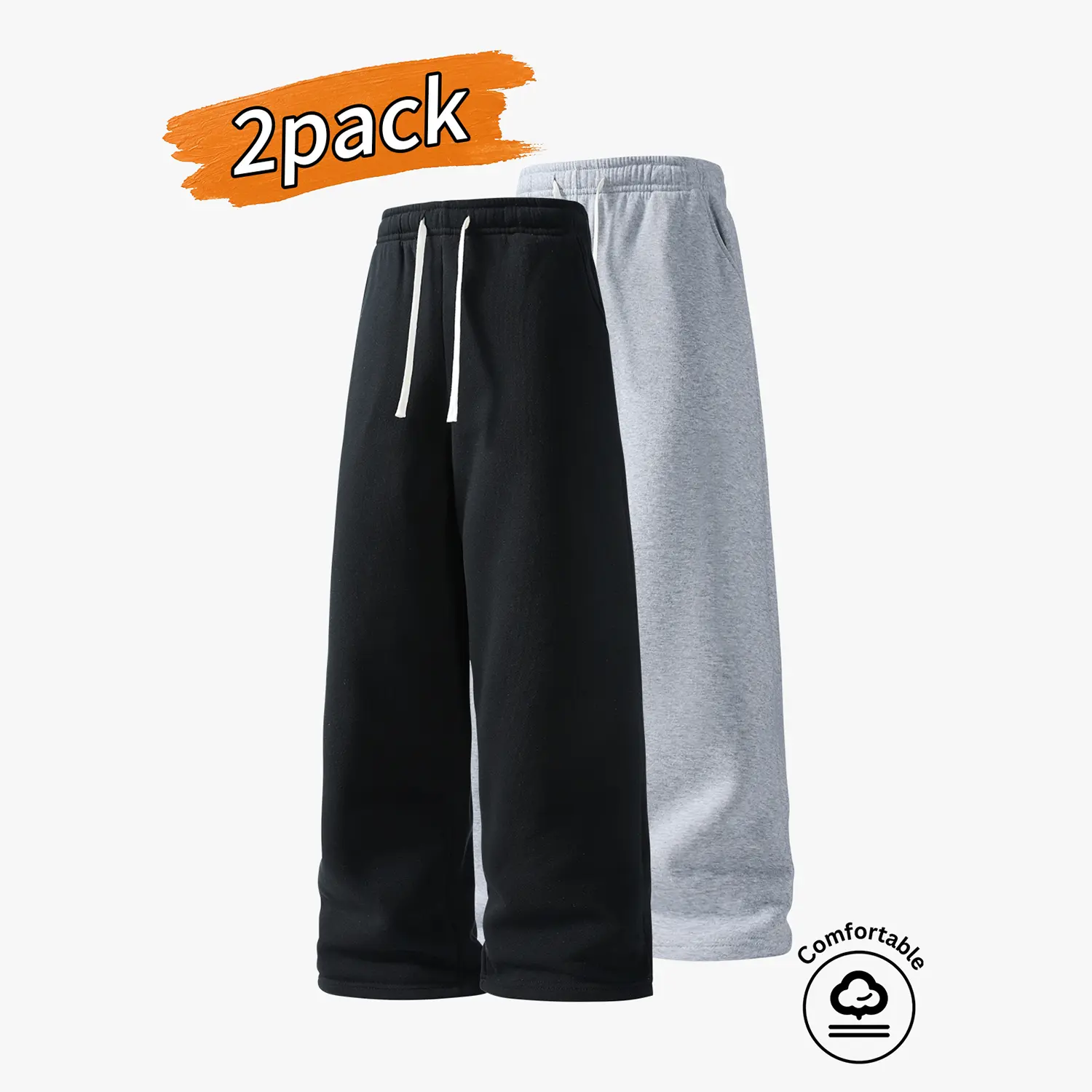 Black + Light Gray