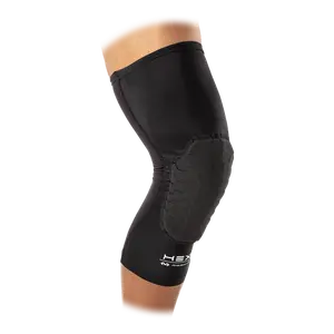 McDavid HEX Force Leg Sleeves/Pair - High-Abrasion Construction for Ultimate Protection & Comfort - Anatomically Graduated 9mm Technology - Moisture Management Technology