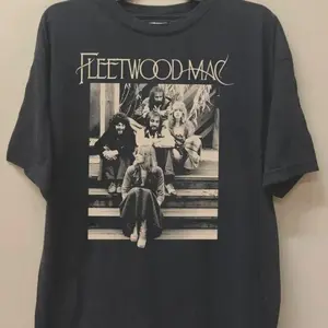 Vintage Fleetwood Mac T-Shirt, Retro Rock Band Graphic Tee