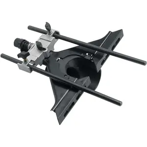 Universal Router Edge Guide with Dust Collection, Fine Adjustment, Vacuum Adaptor