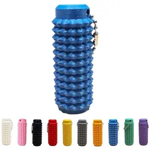 Portable Stress Relief Finger Massager Keychain - Pocket Anxiety Fidget Tool for Adults & Teens, Mini Pressure Point Therapy Ring keychain  tour