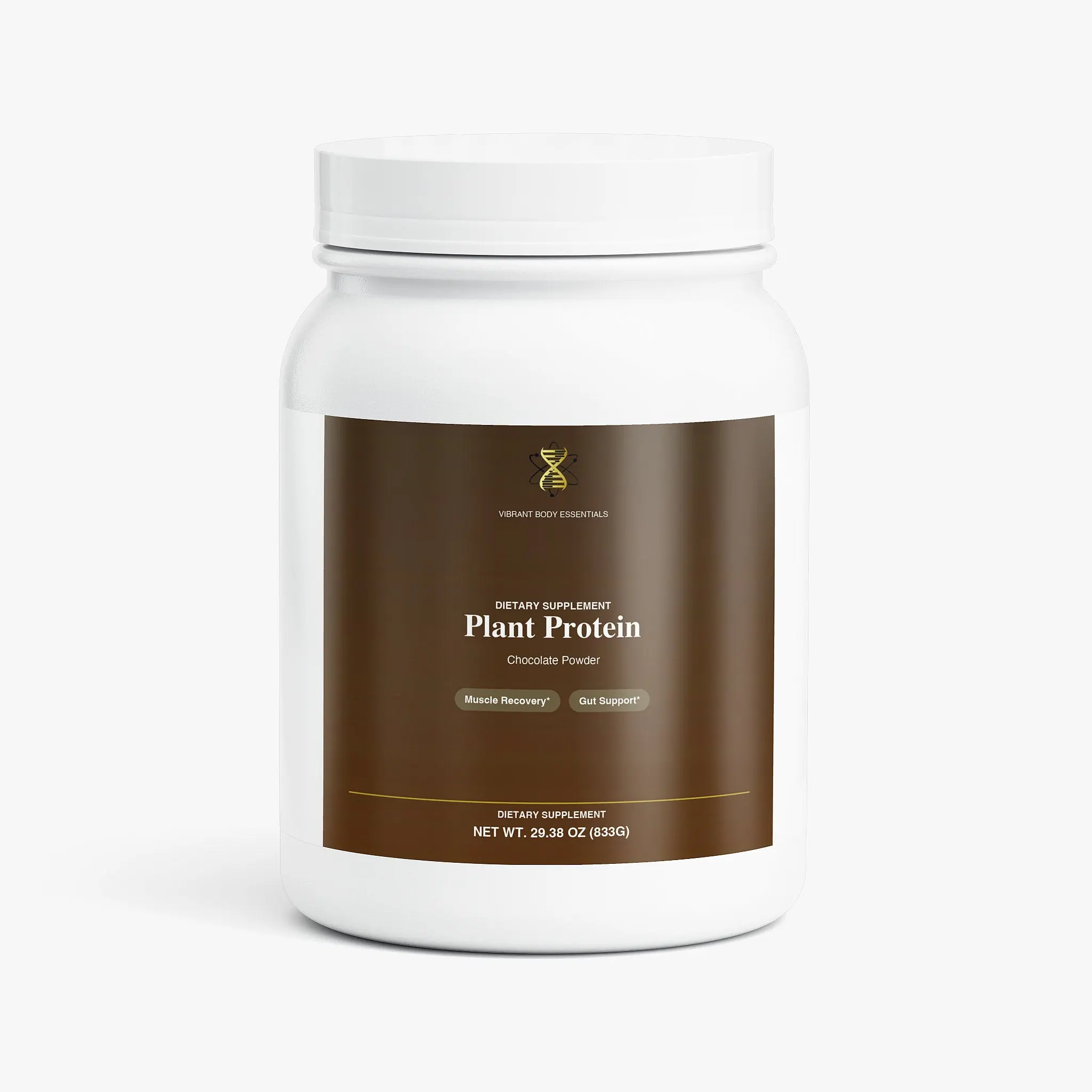 Plant Protein — 21g Vegan Protein with MCT & Cocoa | Chocolate 833g