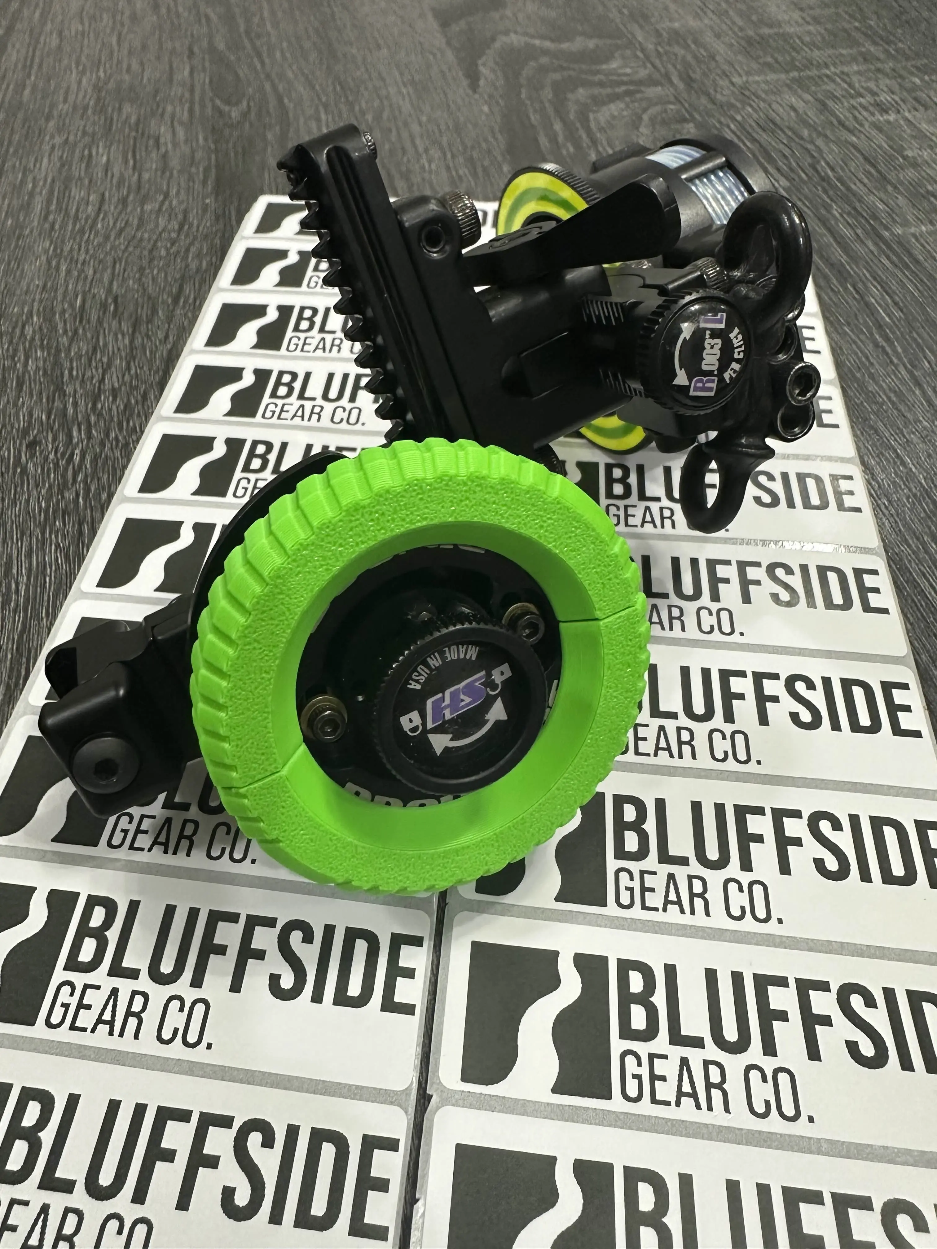 Spot Hogg Boonie O.D.R by Bluffside Gear Co. (3D Print, Oversized Dial Ring, ASA material, heat resistant, enhanced grip, custom colors)