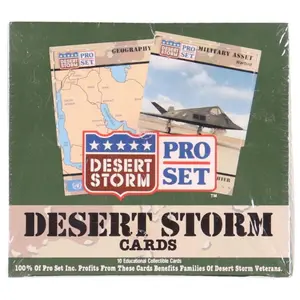 1991 Pro Set Desert Storm-Factory Sealed Box