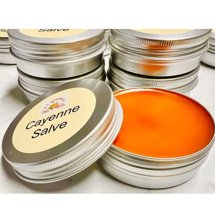 Cayenne Salve - Muscle and Joint Rub with Cayenne and Organic Ginger