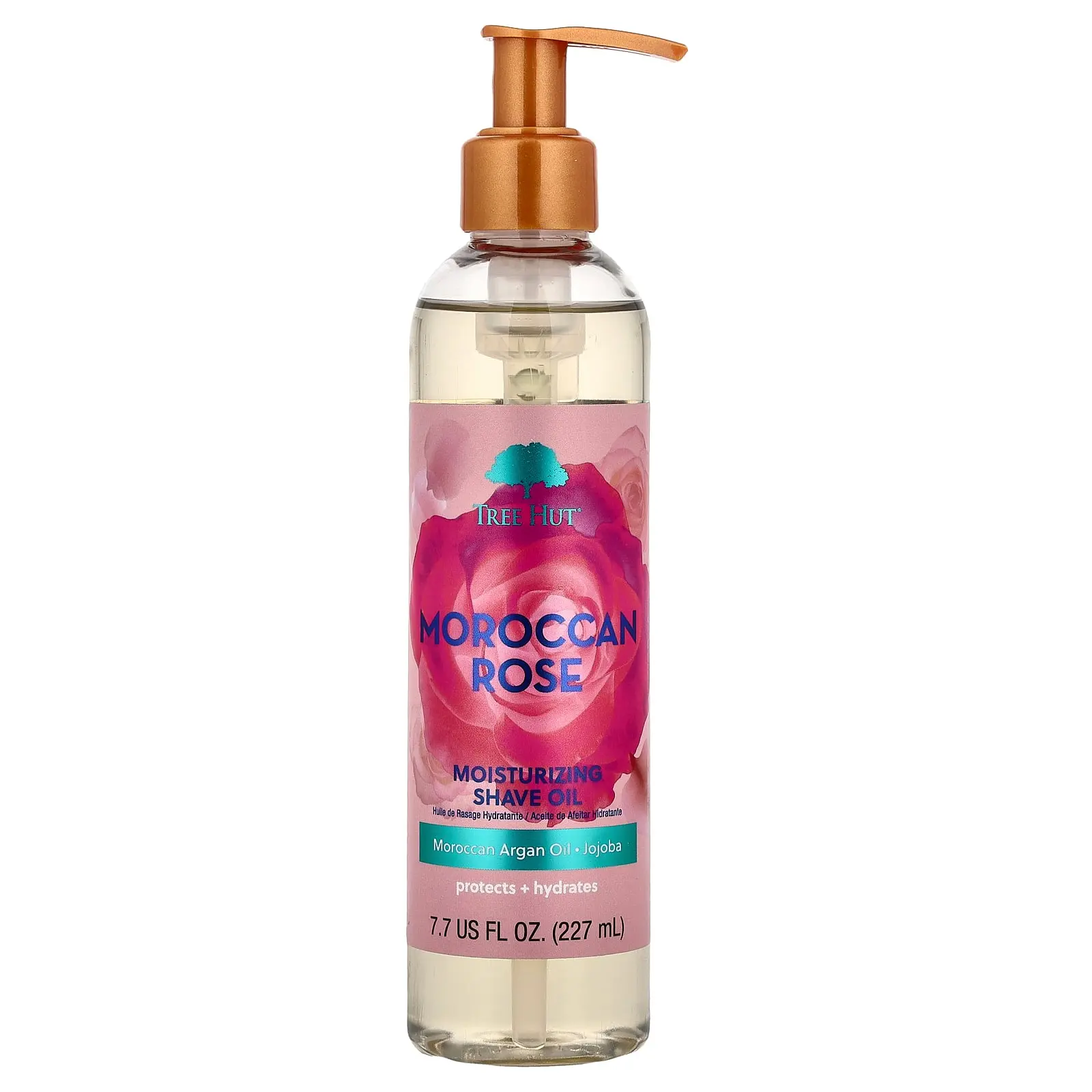 Tree Hut Moisturizing Shave Oil, Moroccan Rose, 7.7 fl oz (227 ml)