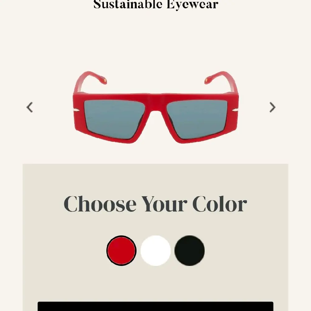 Mita Matte Red Oversized Flat Top Sunglasses Unisex