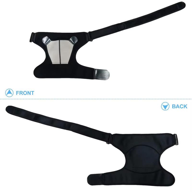 Adjustable Shoulder Support Brace with Compression Pad for Rotator Cuff Relief AC Joint Pain Recovery Left Right Shoulder Injury Stabilizer