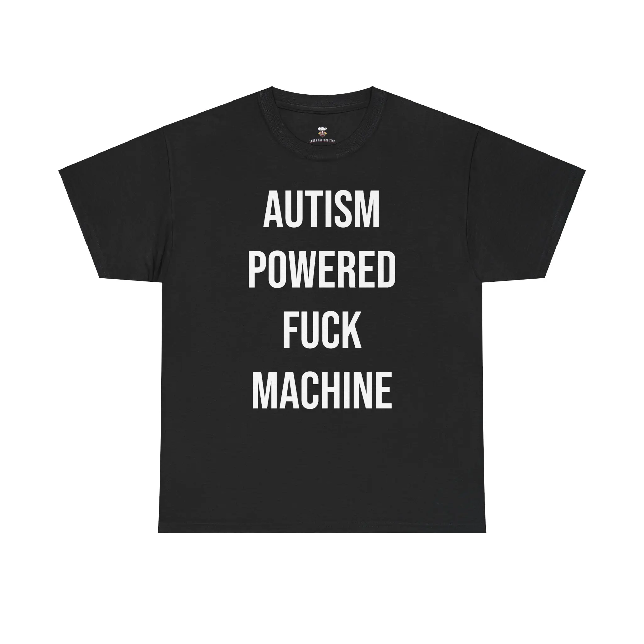 Autism Powered Tee - Funny Cotton Streetwear Tshirt, Casual Shortsleeve Menswear Graphic Tshirt