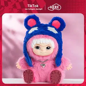 WAKUKU Fuzzy Trendy Fun Party Plus UP TO MISCHIEF Collectible Figurines Statues