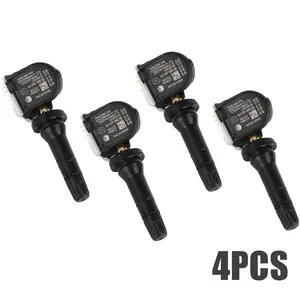 4 Pack TPMS Tire Pressure Monitoring Sensor, OEM HC3Z-1A189-A TPMS42 433MHz, Perfect Replacement for Ford F-Series Super Duty Lincoln Full Line Vehicles