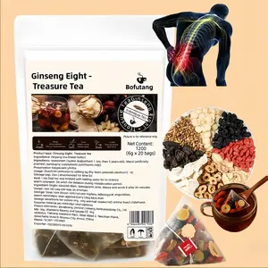 Kidney-Protecting Tea Blends, Men’s Vitality Tea, Ginseng and Eight Treasures Tea, Blended Aromatic Tea, Treasure Tea, Red Date and Goji Berry Tea, Men’s Health Tea, Health Tea, Mulberry Leaf Herbal Health Tea