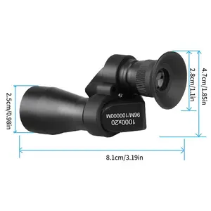 1000X20 Monocular Telescope, Mini Pocket Portable High-definition Imaging High Magnification Zoom Outdoor Fishing Telescope for Camping