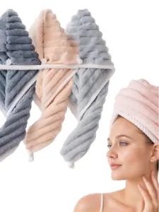 Ultra Absorbent Microfiber Hair Towel Wrap, Fast Drying Hair Turban for Women, Anti-Frizz Solution for All Hair Types, Salon-Quality Style Tool, Quick Drying Towel