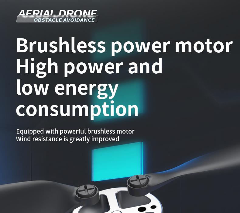 Aerial Drone C13s Pro 2026 - GPS Positioning, 4K UHD EISCamera, 5G WiFi FPV, Brushless Motors, Optical Flow Hover,Intelligent Obstacle Avoidance, Auto Return, 360° Stunt Roll,Two Batteries