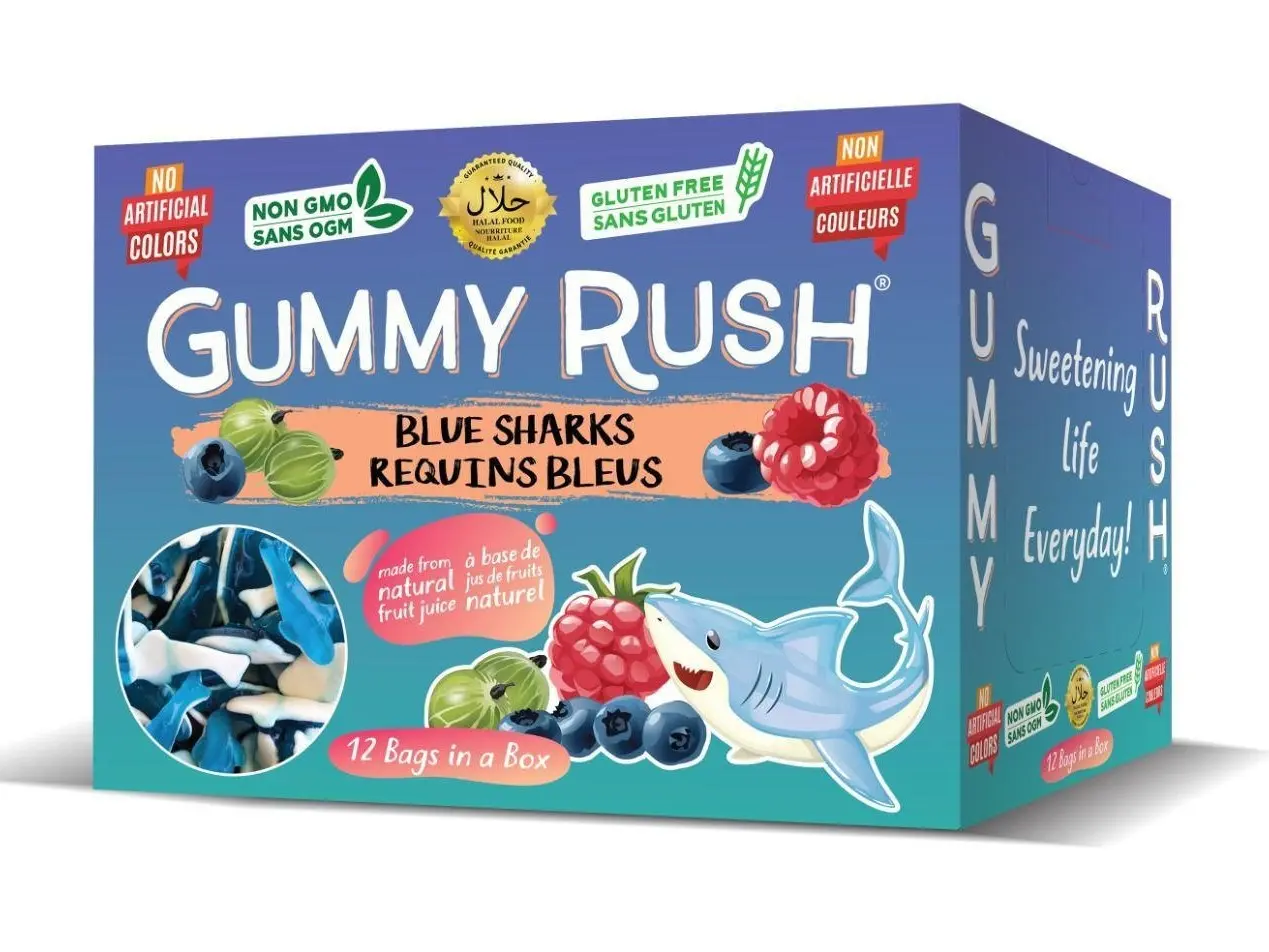 GUMMY RUSH BLUE SHARK