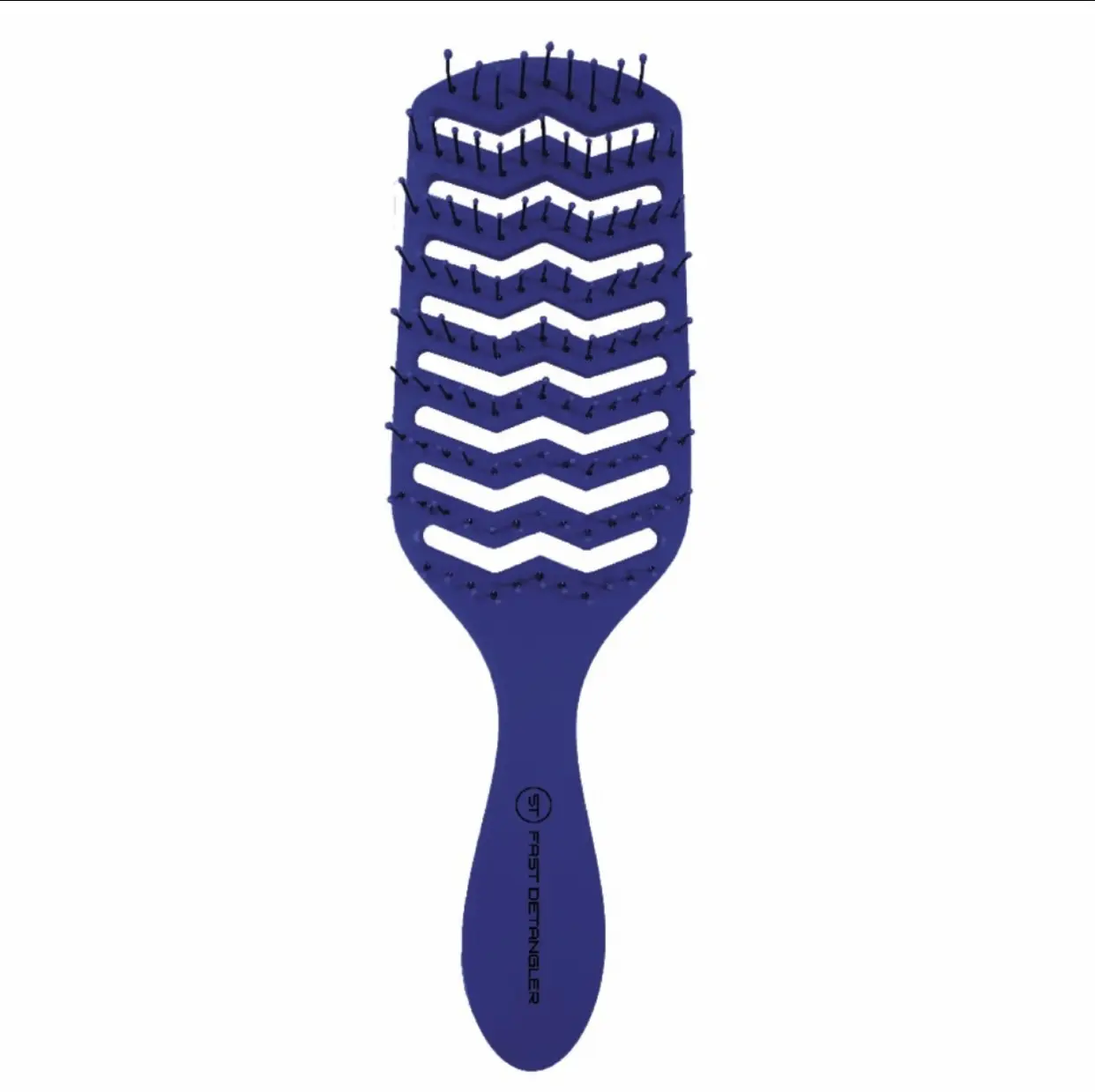 Smart Tech Fast Detangler Hair Brush - Royal Blue