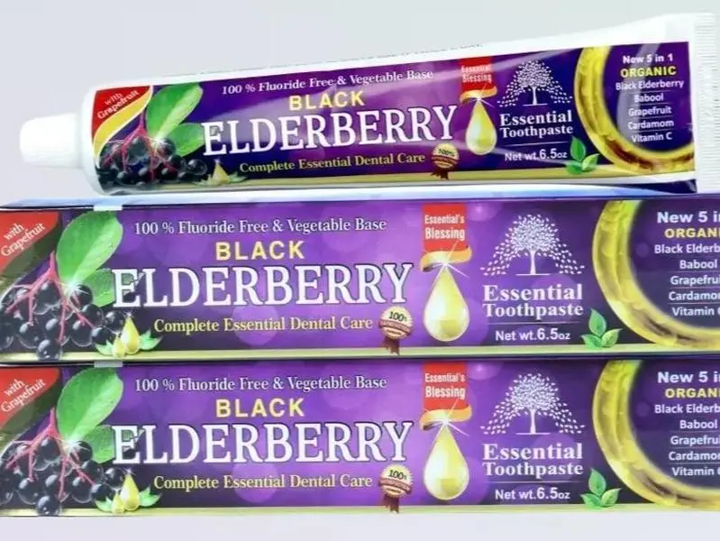 Black Elderberry Toothpaste Black Elderberry Toothpaste