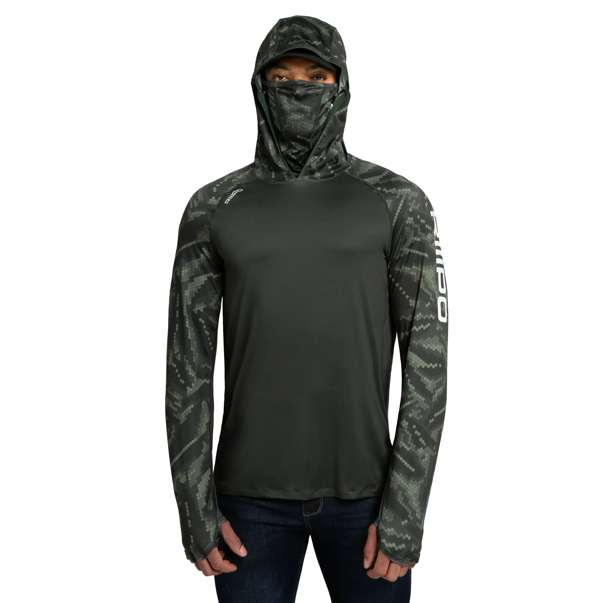 Dark Green - Hexagon - B