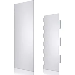 Rectangle & Z-shaped Cake Scraper Set, 2 Counts/set Cake Decorating Tool, Acryl Baking Tool for Home Kitchen, Pastry Decorating Tools, Baking Supplies