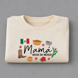 Feliz Día de las Madres Sweatshirt, Mamá Sweatshirt,  Mexico , Gangster Clothes, , Men's Gift Mother's Day, Mexican Streetwear, Full Color Casual Streetwear for Men & Women