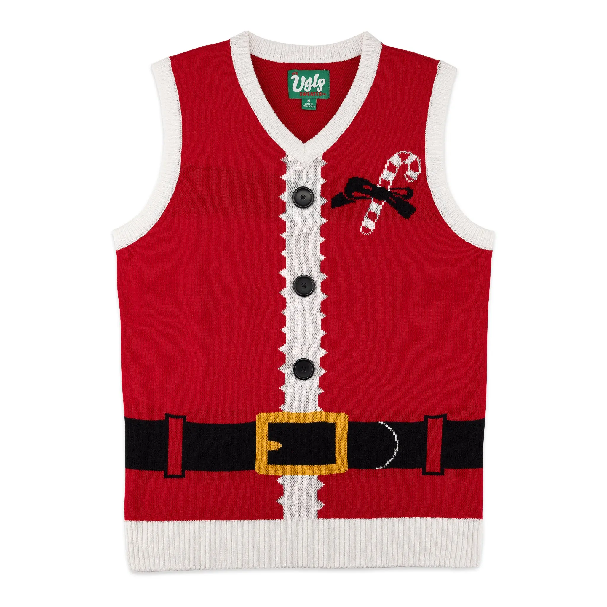 Santa Ugly Christmas Sweater Vest Unisex