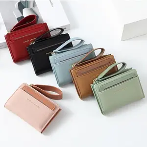 2026 Trendy Ins-Inspired Women's Slim Wallet | RFID Blocking Tech | Multi-Slot Design | Compact Coin & Card Pouch | Ultimate Everyday Essential