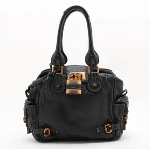 Pre-owned Chloé 1 Shoulder Bags Chloe Paddington in Black
