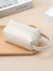 New Style Portable Makeup Bag, Makeup Pouch For Purse, Mini Wallet Organizer, Jewelry Key Card Data Cable Storage Pouch, Compact Travel Accessory, Zip