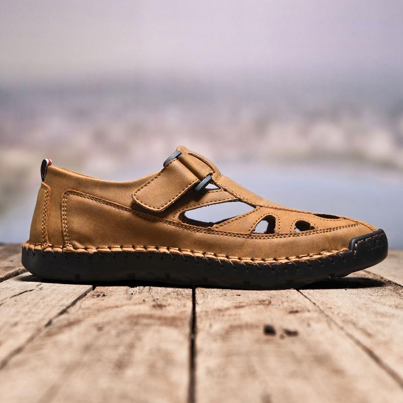 Men's Summer Casual Sandals Outdoor Comfort Slip Resistant Fisherman Shoes Hiking Sandals