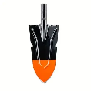 Heavy-duty Manganese Steel Garden Shovel, Long Handle for Tree, Yam & Ginger Digging, Soil and Ditch Work, Garden Tool for Home Garden