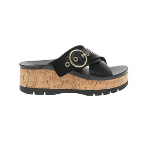 Reef Womens Vista Higher Gia Platform Casual Sandals Casual - Black