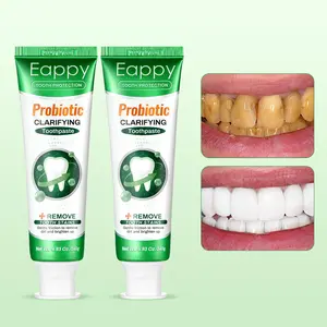 Eappy Probiotic Whitening Toothpaste,probiotics, Oral care, Protect oral health,inhibiting the growth of pathogenicmicroorganisms, promoting oral health,Applicable to all users of oral care products-140g