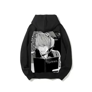 Death Note Light Yagami Hoodie Anime Manga Printed Unisex Casual Hoodie