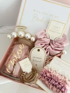 Personalized Bridesmaid Proposal Box, Bridesmaid Gift, Wedding Present, Engagement Gift