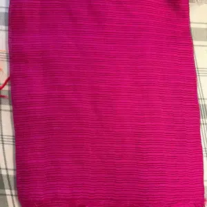 Dupatta - Vibrant Pink Color with Wavy Texture