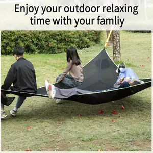 13 Feet Triangle Hammock, Suitable for 2-4 Adults and Children - Durable Outdoor Tree Hammock with 3 Tie Straps, Mesh Bag,and Easy Setup- Perfect for Camping, Backyard Relaxation, and Nature Adventures, Camping Essentials|Triangular design|hammock Hanging