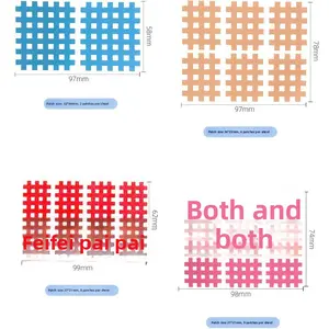 Cross physiotherapy muscle sticker, muscle sticker, sports tape sticker, intramuscular effect sticker, muscle sticker