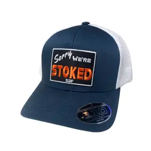 Sorry We’re Stoked SnapBack Baseball Cap