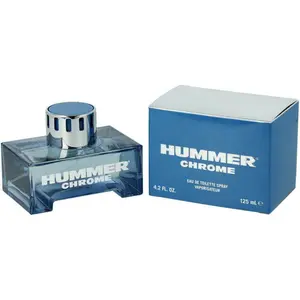 HUMMER CHROME cologne for men EDT 4.2 oz New in Box