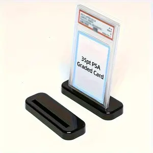 10pcs Display Stands - Compatible with PSA, BGS Slabs, Collectible Card Holder for 35pt Graded Sports Cards