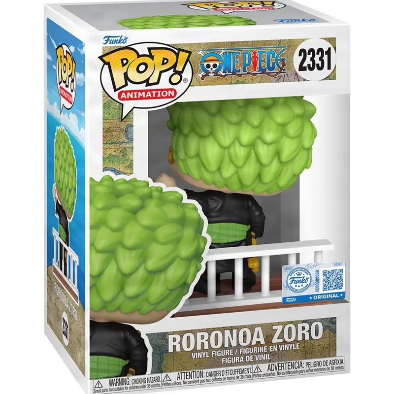 Anime Funko Pop! Zoro #2331 (One Piece) - Anime Collectible Vinyl Figure