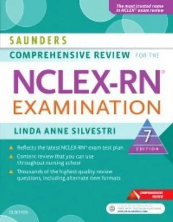 USED Book - Saunders Comprehensive Review for the Nclex-Rn? Examination by Silvestri, Linda Anne (Paperback) - english