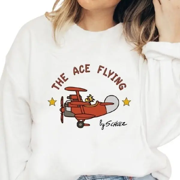 Red Baron Flying Ace Sweatshirt - Peanuts Pilot Hoodie For World War S - Stylish Gift Idea Tshirt