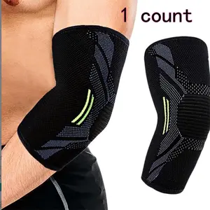 Elbow Support Brace, 1 Count Compression Support Elbow Band, Sports Elbow Support for Tennis and Golf, Ideal for Crossfit Activities, Elbow Guard
